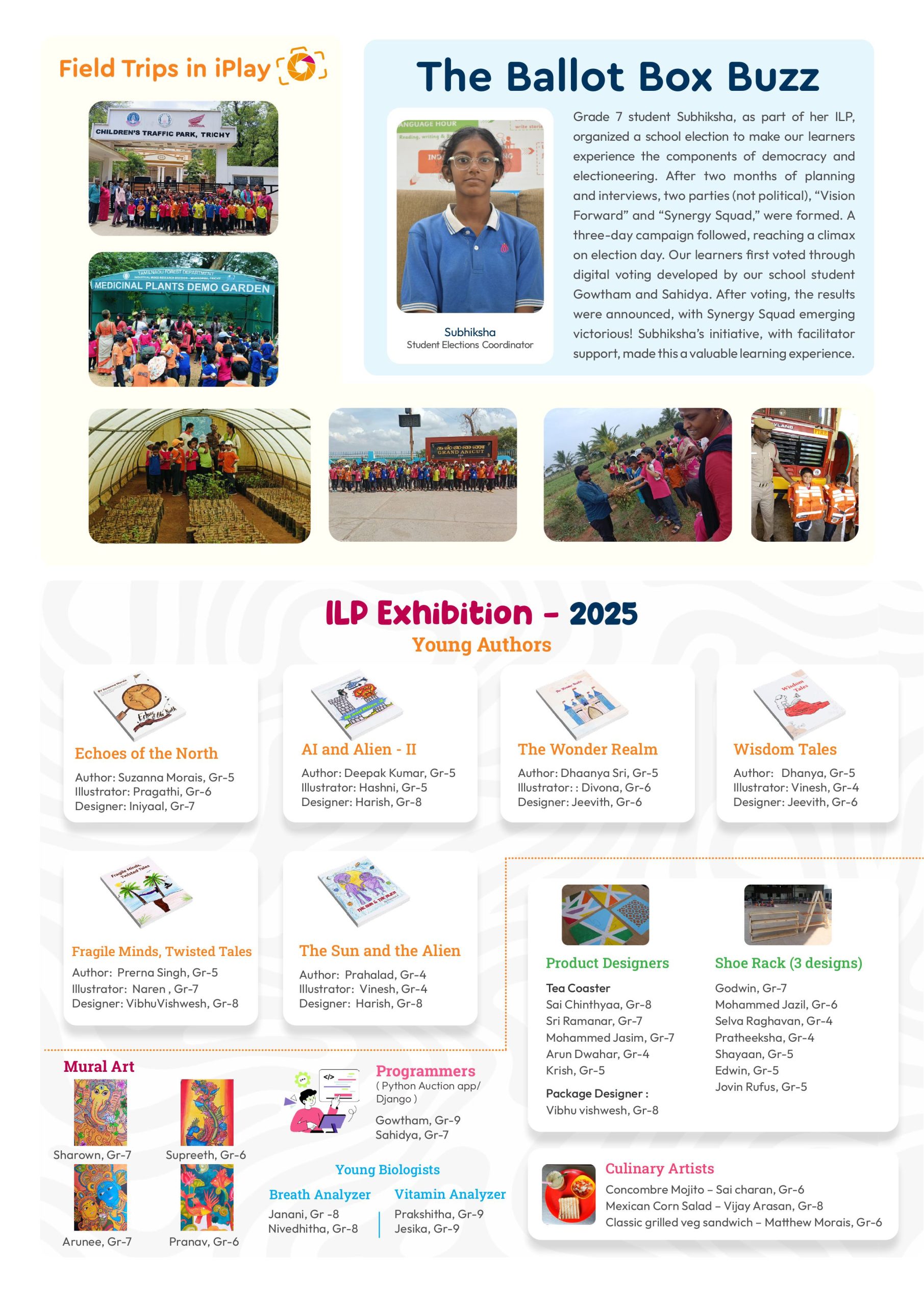 Newsletter page
