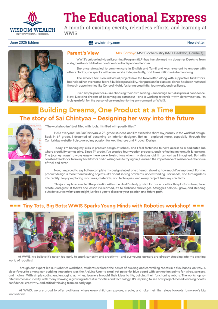Newsletter page