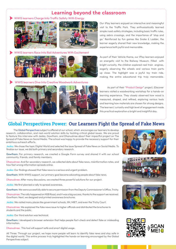 Newsletter page